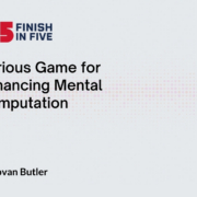 Serious Game for Enhancing Mental Computation - Donovan Butler